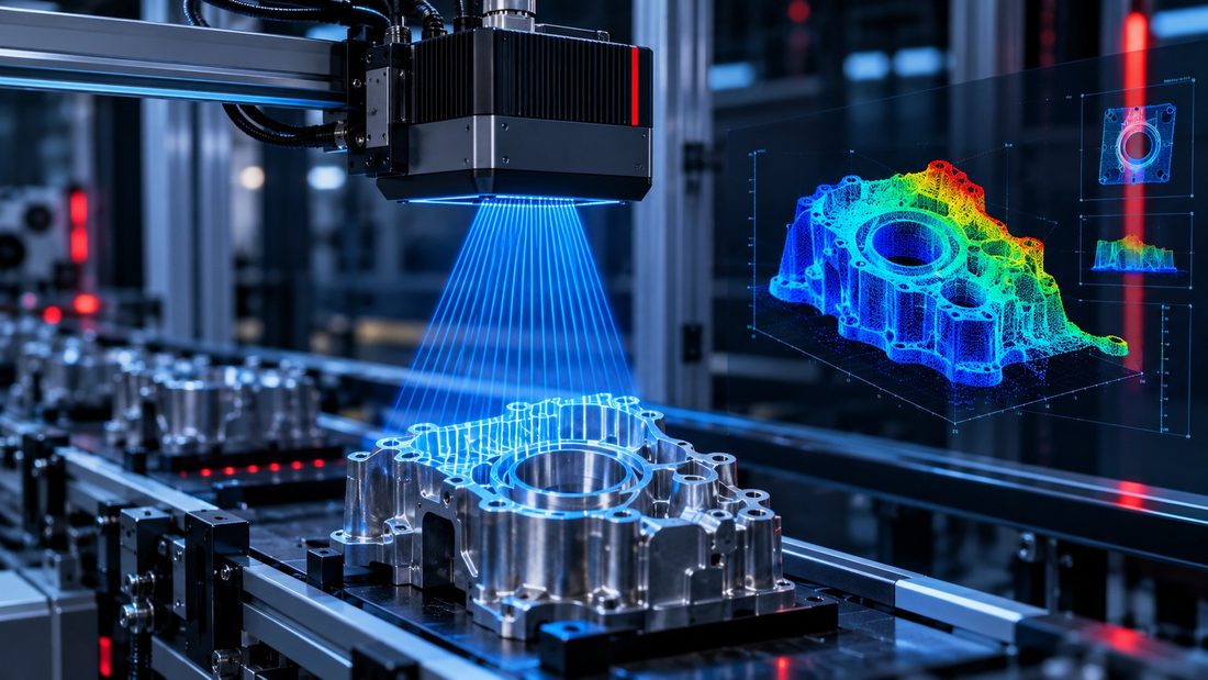 3D Camera Machine Vision: Inspeksi Ketinggian, Volume & Profil