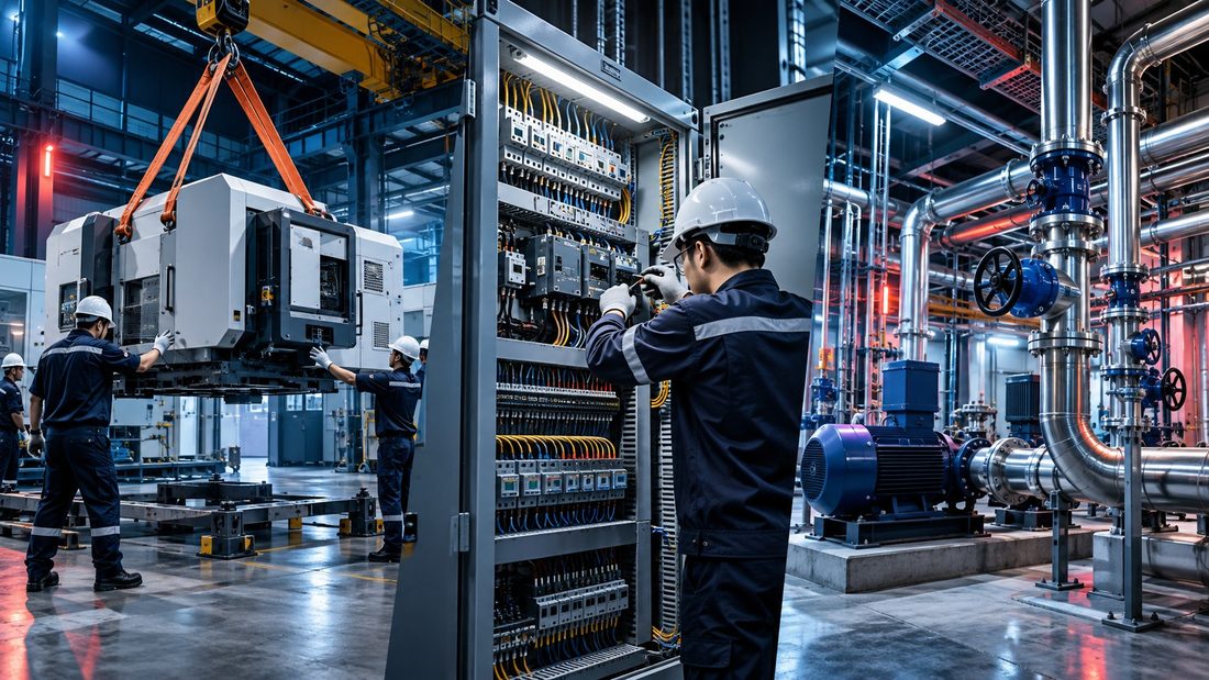 Jasa Kontraktor MEP untuk Pabrik: Mekanikal, Elektrikal, dan Plumbing dalam Satu Tim