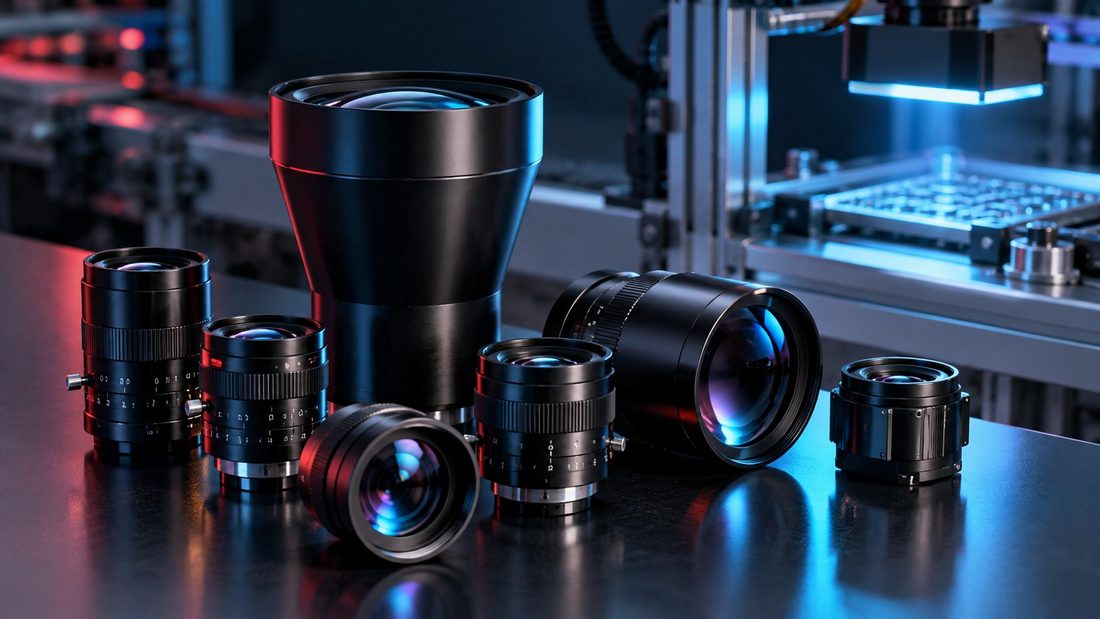 Panduan Memilih Lensa Machine Vision (C-Mount & Telecentric)